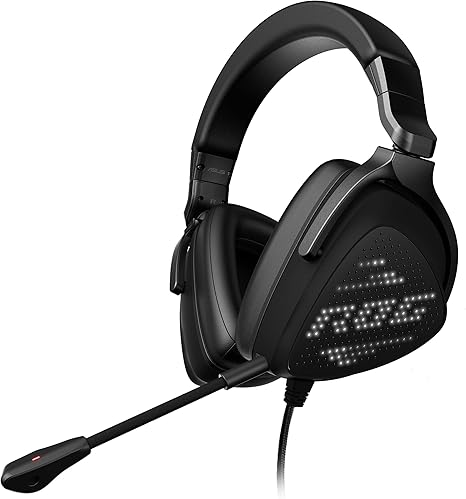 ASUS ROG Delta S Animate Gaming Headset-Black ASUS ROG Delta S Animate Gaming Headset-Black